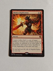 Geschmolzene Duplikation - Outlaws of Thunder Junction: Die große Punktzahl - fast neuwertig - MTG - Bild 1 von 2