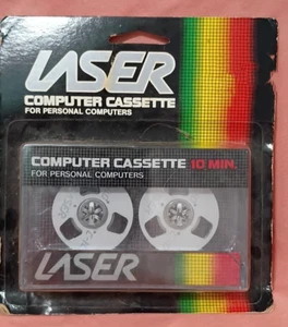 Cassette láser vintage para computadora - 10 min - sellado nuevo - para computadoras personales - Imagen 1 de 1
