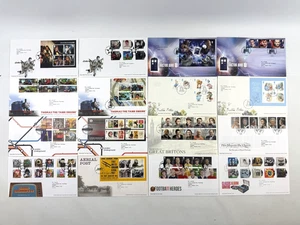 Royal Mail couverture premier jour FDC années 2010 2020’s lot de 106 Joblot tous différents - Photo 1/21