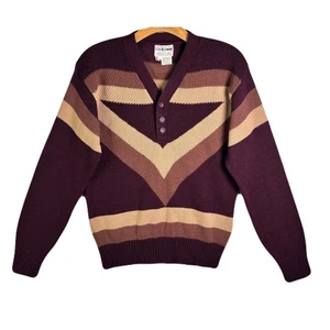 COLLAGEMAN Vintage 80’s Sweater Mens Size L - Picture 1 of 11