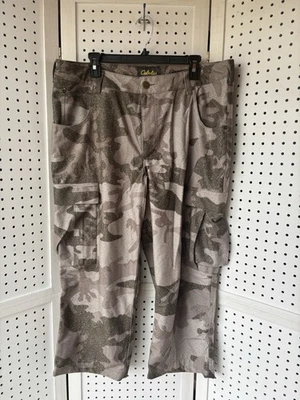 Cabela's Camo Hunting Cargo Pants Men's 36 Short READ MEASUREMENTS - Image 1 of 4