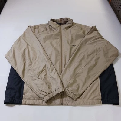 Dockers RN#39441 Jacket Men's Size XL Brown & Black Full Zip Logo Gorpcore Golf - Image 1 of 4