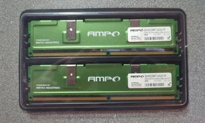 Amp0 Wintec 2x2Gb=4GB 667Mhz  DDR2 Desktop Memory RAM Set | tested - Picture 1 of 1