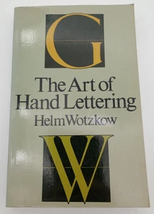 Die Kunst des Handbeschriftungs (Taschenbuch 1962) Helm Wotzkow Druckarten - Bild 1 von 9