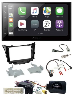 Pioneer Lenkrad Bluetooth DAB 2DIN USB Autoradio für Hyundai I30 ab 2017 - Bild 1 von 4