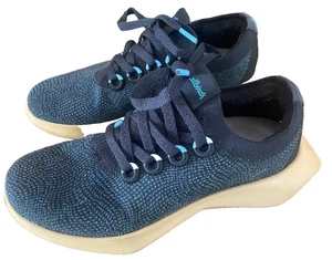 Allbirds Women’s Size 8 Wool Dasher Mizzle Sneakers Natural Black / Teal / Beige - Picture 1 of 10