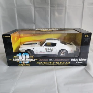 BESWICK ARNIE THE FARMER 1972 PONTIAC TRANS AM BOSS BIRD 1/18 ACME #36676  - Picture 1 of 16