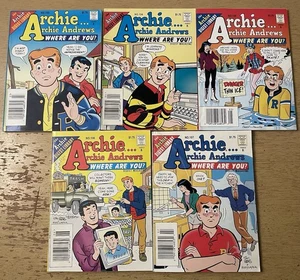 Vintage 1990er Lot Archie Andrews Where Are You?  Magazin Comic 103 104 105 106 107 - Bild 1 von 24