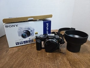 Sony Cyber-Shot DSC-H3 8.1 MP schwarz Digitalkamera ungetestet - Bild 1 von 14