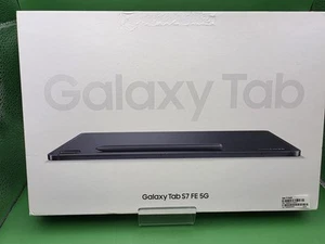 SAMSUNG Galaxy Tab S7 FE 12.4" 5G Tablet 64 GB, Mystic Green - Afbeelding 1 van 4