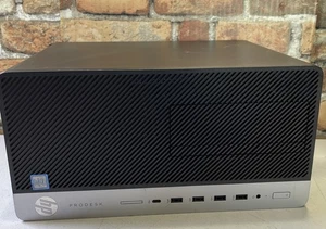 HP ProDesk 600 G5 MT Core I7-9700 3.0 GHz 16GB RAM 512GB SSD / NO OS / Black - Afbeelding 1 van 10