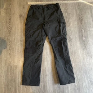 CARINTHIA RAIN PRO WATERPROOF GORTEX TROUSERS, SIZE LARGE, IN BLACK VGC - Picture 1 of 15