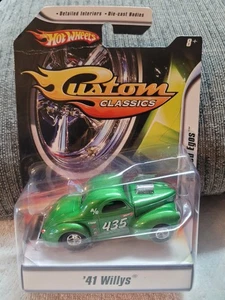 Hot Wheels 2007 Custom Classics Green '41 Willys Altered Egos Series - Picture 1 of 5