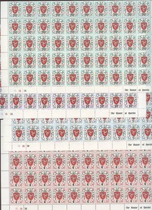 Isle of Man 1973 Portogebühren SET A 1A1A1A Blöcke 50 - Bild 1 von 1