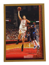 2005-06 Bowman Draft Basketball Gold Parallel Yao Ming #99 Houston Rockets NBA