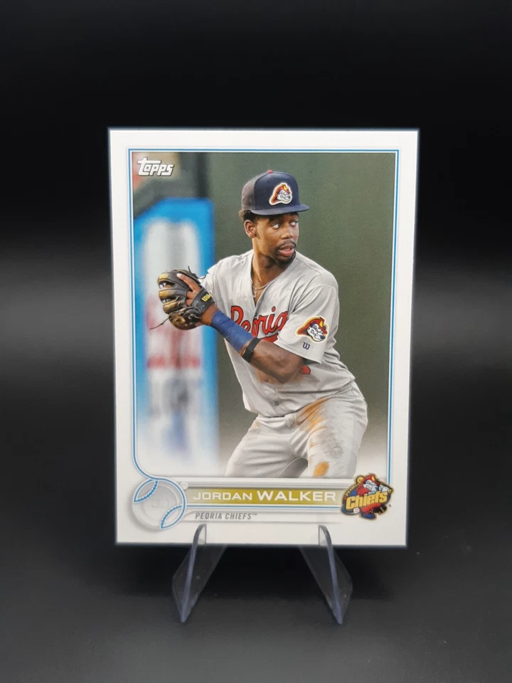Jordan Walker 2022 Topps Pro Debut Card #PD-112 - Image 1 of 2