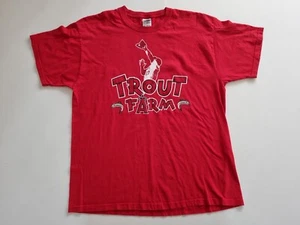 Mike Trout Farm LA Angels t shirt American retro vintage xl X large baseball - Bild 1 von 4
