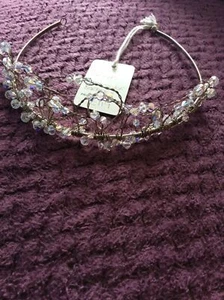 BERKETEX Tiara Bride Wedding Silver Diamanté Sparkly Crystal - Picture 1 of 10