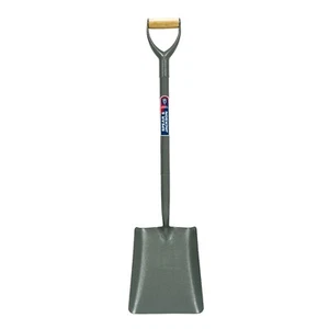 SPEAR AND JACKSON SQUARE MOUTH SHOVEL TUBULAR STEEL 2002AR - Picture 1 of 2