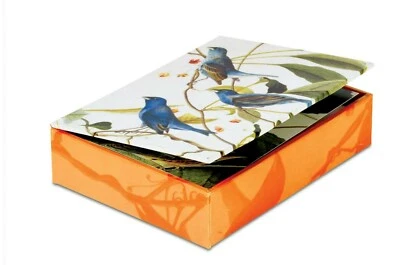 THE METROPOLITAN MUSEUM OF ART, AUDUBON BIRDS BOXED NOTECARDS, SET OF 20, NEW