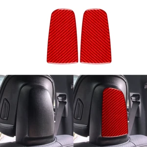 Reposacabezas interior de fibra de carbono rojo para Benz Clase C 2022-2023 - Imagen 1 de 9