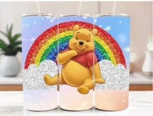 20oz skinny Stainless steel tumbler - Winnie the Pooh - Picture 1 of 1