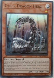Yugioh Cyber Drache Herz SDCS-DE009 1. Auflage Super Rare NM 1x - Bild 1 von 1