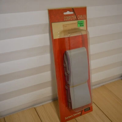 Vintage NOS 5 Device - 50-pin - Internal Gray PVC SCSI Cable (46 inches) - Image 1 of 4