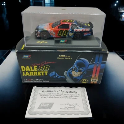 Dale Jarrett 88 Batman Ford Taurus NASCAR 1:43 Revell 1998 Edición Limitada De Colección Foto 1 de 4