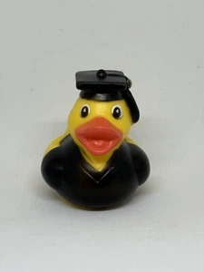 Graduation Rubber Duck 2” Ducky Cap Gown Bath Pool Jeep Toy - Picture 1 of 8