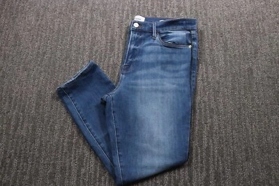 Frame Jeans Le High Serrano Skinny Cropped Tuxedo Lined Women 32 (34x26) Stretch - Image 1 of 4