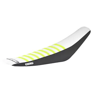 2024-2025 Triumph TF 250 450 gripper seat cover BLACK/WHITE/NEON YELLOW #467 - Bild 1 von 6