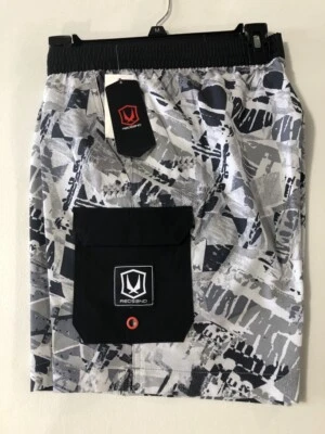 BAÑADOR BAÑADOR REDSAND HOMBRE TALLA M 7 pulgadas entrepierna negro gris nuevo $64 Foto 1 de 3