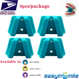 Abrazos bucales de silicona con bloque de mordeduras dentales para mejillas autoclavable S/M/L 2/4 piezas - Imagen 1 de 15