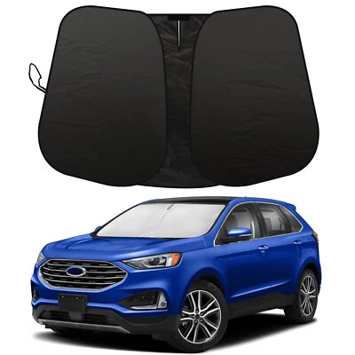 Parabrisas delantero para Ford Edge 2015-2024 parasol protector de visera cubierta de bloque UV Foto 1 de 4