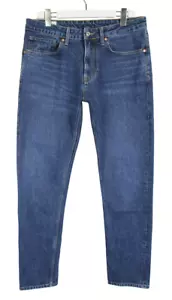 KINGS OF INDIGO John Jeans Men's W34 L31 Regular Blue Denim Whiskers Zip Fly - Bild 1 von 9