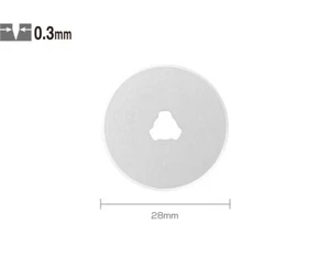 OLFA RB28 cuchilla de repuesto cuchillas de rodillo cuchillas de corte de rodillos para cortadora de rodillos RTY-1 - Imagen 1 de 1