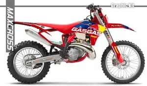 Maxcross Design Graphic kit Full Decal FOR GAS GAS 2024-2025 EC's MC's 125 - 450 - Picture 1 of 2