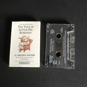 Children’s Story Cassette - The Tale Of Little Pig Robinson - Beatrix Potter - Picture 1 of 2
