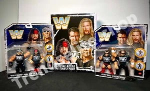 2023 WWE NWO Retro 4-Pack Exclusive - SCOTT HALL, KEVIN NASH, HULK HOGAN, SYXX - Picture 1 of 4
