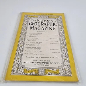 National Geographic Magazine September 1942 No Insert - Picture 1 of 3