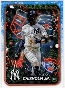 2024 Topps Holiday Baseball Jazz Chisholm Jr. No. H165 New York Yankees - Bild 1 von 2