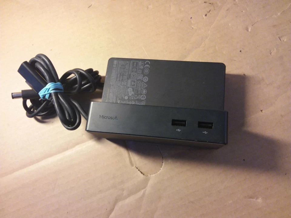 Genuine Microsoft Surface Dock 1661 for Surface Pro 3 4 5 6 Laptop With PSU - Image 1 of 4
