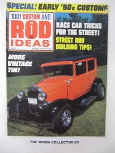 1001 Custom And Rod Ideas Magazine August 1976 Special: Early '50s Customs - Imagen 1 de 2
