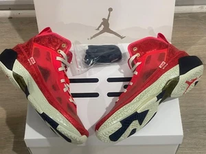 Nike Air Jordan 37 XXXVII Rui Size US10 (Siren Red/Sea Glass) - Picture 1 of 5