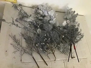 Set (17) Silberglitzer Weihnachten Blumen Plektren Jetzt kaufen Angebot machen! - Bild 1 von 9