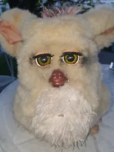 Rare furby 2005 eyes yellow tiger electronics hasbro ref 59294 - Afbeelding 1 van 18