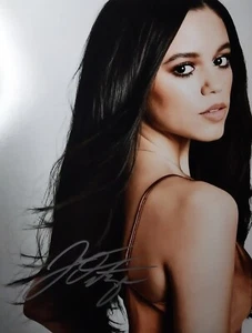 Jenna Ortega Signed 8x10 Photo Original Matte Finish COA Genuine Athentic - Picture 1 of 2