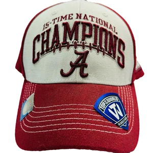Alabama Roll Tide 2012 National Champions Hat 15th National Championship W Tags - Picture 1 of 17