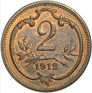 AUTRICHE 2 Heller 1912 - Picture 1 of 2